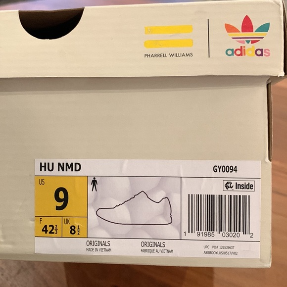 π§ New Clear Aqua Pharrell size 9 - Picture 8 of 11